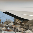 20106 Keelguard Bow Protector White 6’ - Hull And Keel