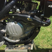 201078 P3 Heat Shield Carbon Fiber - Exhaust