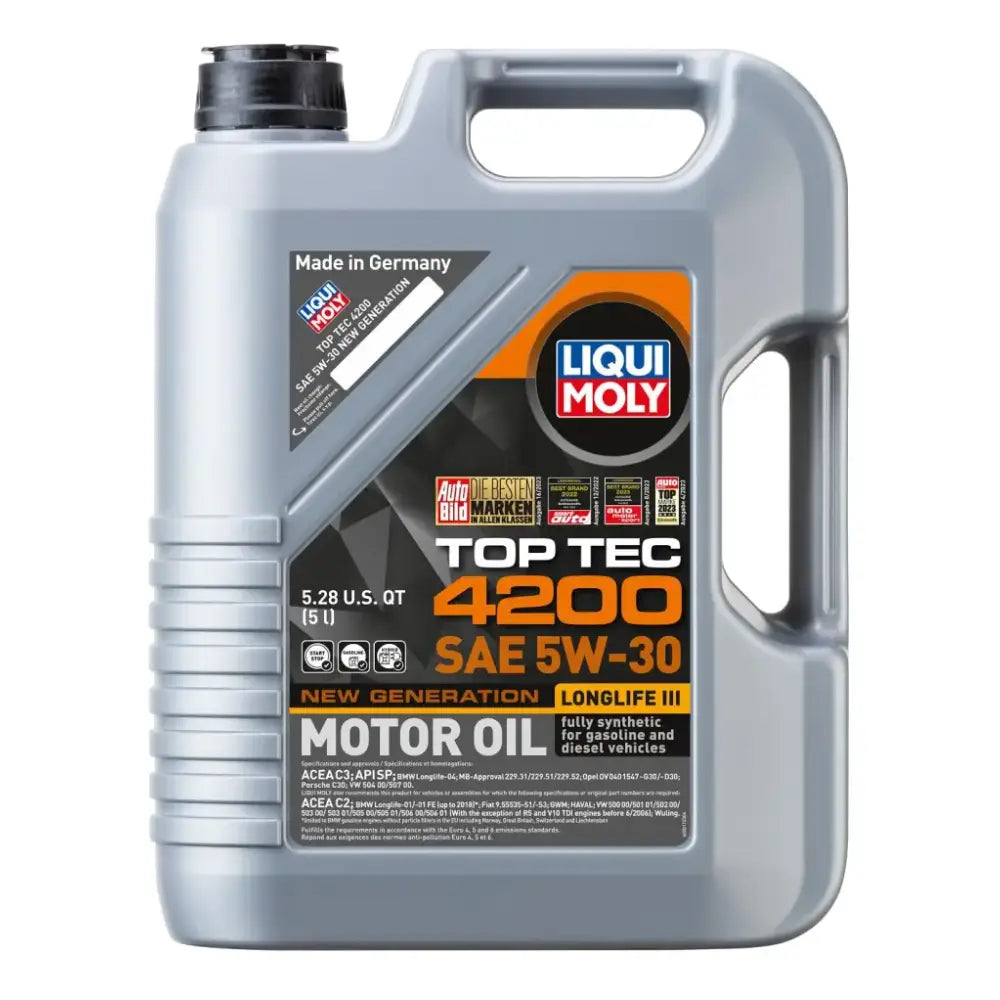 2011 Liqui Moly Top Tec 4200 5W-30 - Oil