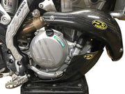 201101 Heat Shield Carbon Stk Pipe Ktm/Hus