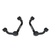 Two black suspension control arms for 2015+ Ford F150 2WD and 4WD StrongArms