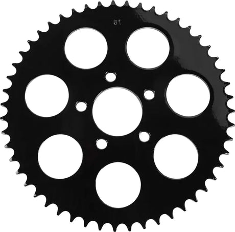 HARDDRIVE 201644 Gloss Black Rear Sprocket 51t Big Twin 00 13