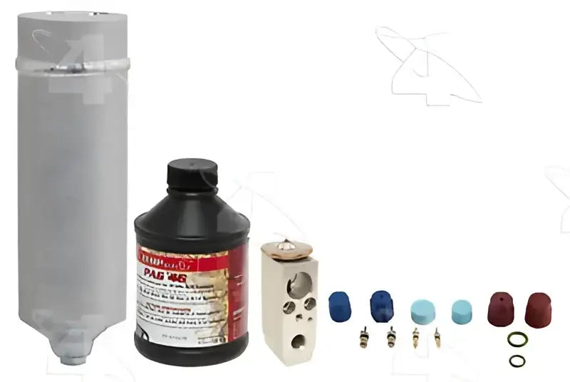 Automotive air conditioning components from 20178SK Four Seasons A/C Service Kits