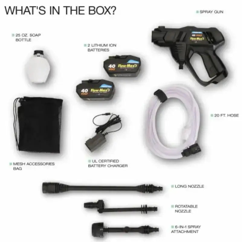2020217218 Lippert Comp 40V Portable Power Cleaner V2 - Pressure Washer