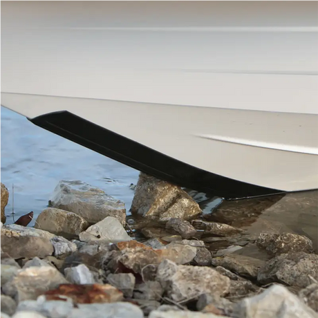 20204 Keelguard Bow Protector Black 4’ - Hull And Keel