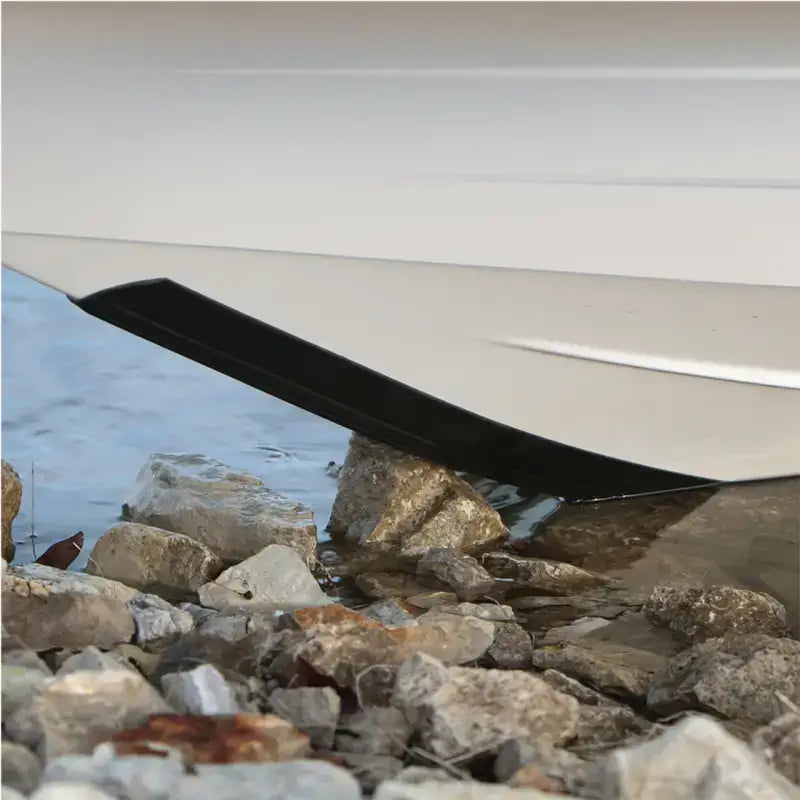 20204 Keelguard Bow Protector Black 4’ - Hull And Keel