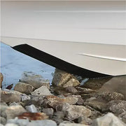 20206 Keelguard Bow Protector Black 6’ - Hull And Keel