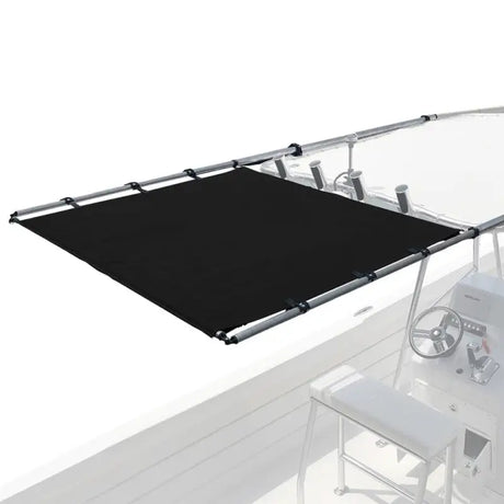 2021026400 Taylor Made Ptx Power Shade Ss 57 Inch Wide Blk - Boat T-Top Extension