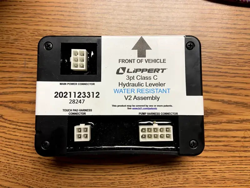 2021123312 Lippert Comp 3Pt Class C Hydraulic Leveler Water Resistance for RVs, ensuring effortless and precise leveling on various terrains. Elevate your RV experience. Perfect for automotive, powersports, off-road, marine, exterior, truck accessories, interior, truck bed, and RV parts. Towing | Trailer | Axles | Brakes | Boat, AVADA - Best Sellers
