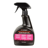 Black spray bottle of Lipp Carpet & Upholstery Cleaner Case for stain removal