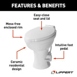 2022113192 Lippert Flow Max RV Toilet