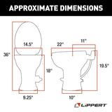 2022113192 Lippert Flow Max RV Toilet