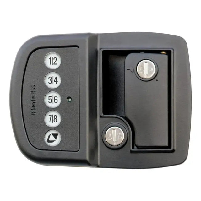 2022114114 Lippert Comp RV Bluetooth Door Lock V1 Left Hand, secure access with smartphone, durable construction, reliable locking, easy installation for RVs, Automotive, Powersports, off-road, marine, exterior, truck accessories, interior, truck bed, rv parts, Inside RV, RV Parts Shop, Exterior Parts & Accessories, RV Hardware, AVADA - Best Sellers