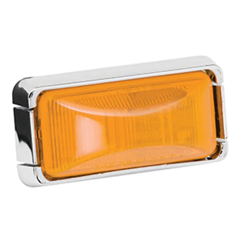 203294 Wesbar Clr Lens #37 Amber Chr Bs - Clearance Light