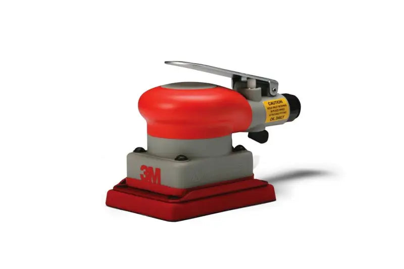 Red and gray pneumatic sander from 20331 3M Part for reliable performance and durability