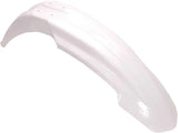 White bike front fender 2040510002, sleek and durable design.