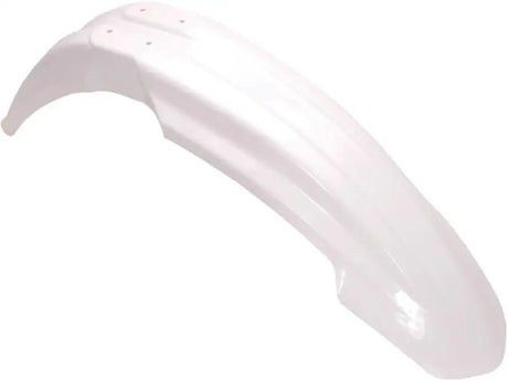 White bike front fender 2040510002, sleek and durable design.