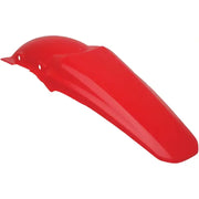 Red plastic motorcycle rear fender for model 2040650004, perfect for your bike upgrade