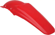 Red plastic motorcycle rear fender for model 2040650004, perfect for your bike upgrade
