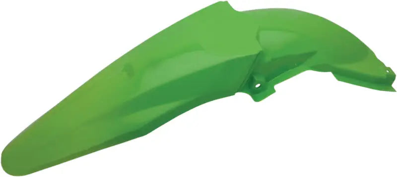 Green plastic motorcycle rear fender from the 2040730006 product line