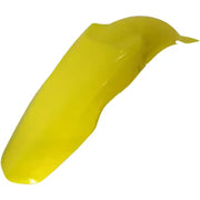 Yellow plastic motorcycle rear fender named 2040770230, perfect for your ride