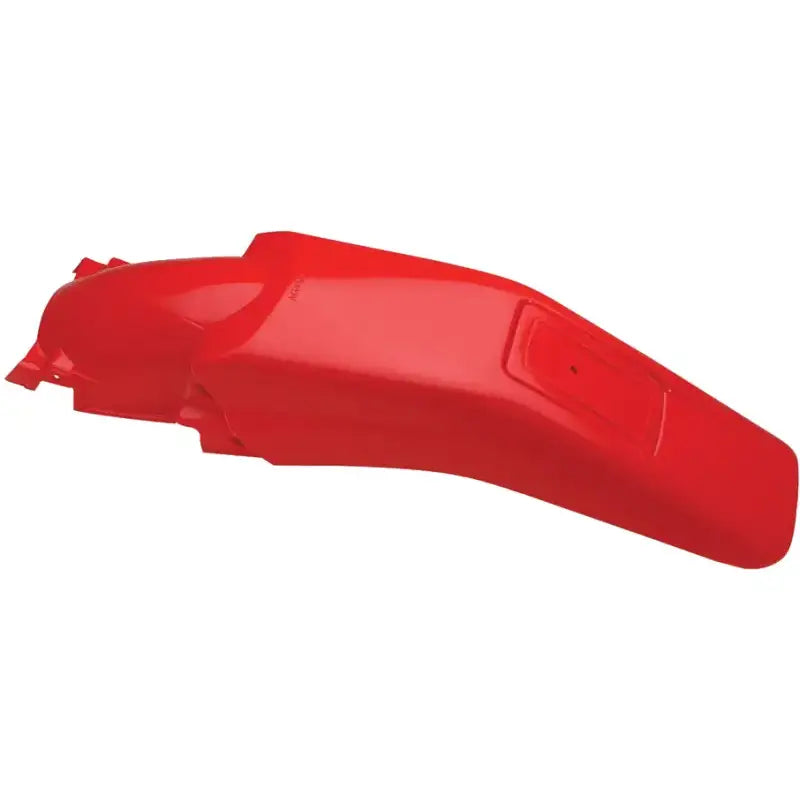 Red plastic motorcycle fender for model 2040840227, perfect upgrade for your ride
