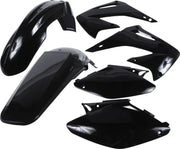 Black motorcycle body panels from original factory plastic kit for RV parts & accessories