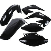 Black motorcycle body panels from original factory plastic kit for RV parts & accessories