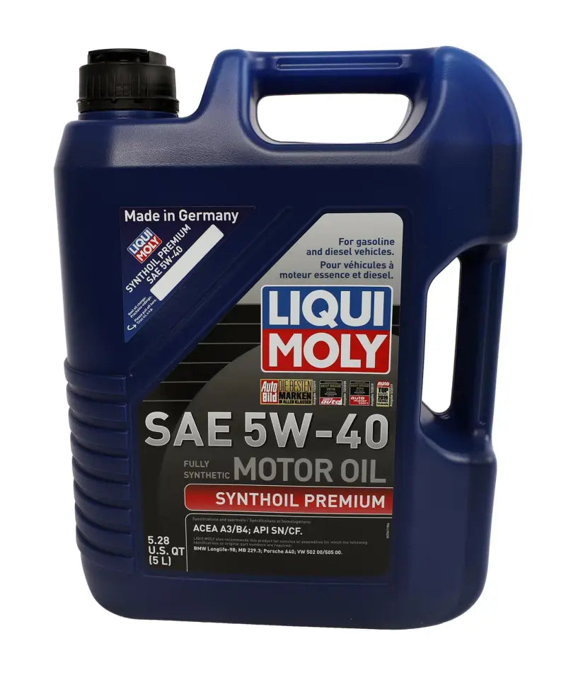 2041 Liqui Moly Synthoil Premium Sae 5W-40 - Oil