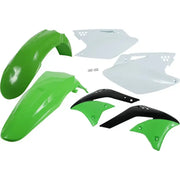 Green Plastic Kit, featuring front fender, rear fender, side panels, and radiator scoops for RV, Automotive, Powersports, off-road, marine, and truck accessories, Powersports, AVADA - Best Sellers