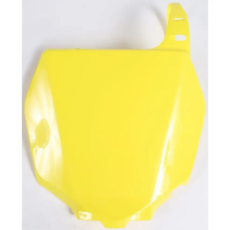 Yellow plastic number plate for the 2042340231 Front Number Plate product