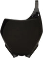 2042390001 Front Number Plate Black