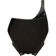 2042390001 Front Number Plate Black