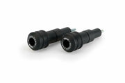 PUIG 20423N Frame Sliders Vintage 2.0 Black Ben – high resistance Nylon crash pads for bike protection.