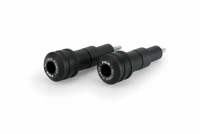 PUIG 20423N Frame Sliders Vintage 2.0 Black Ben – high resistance Nylon crash pads for bike protection.