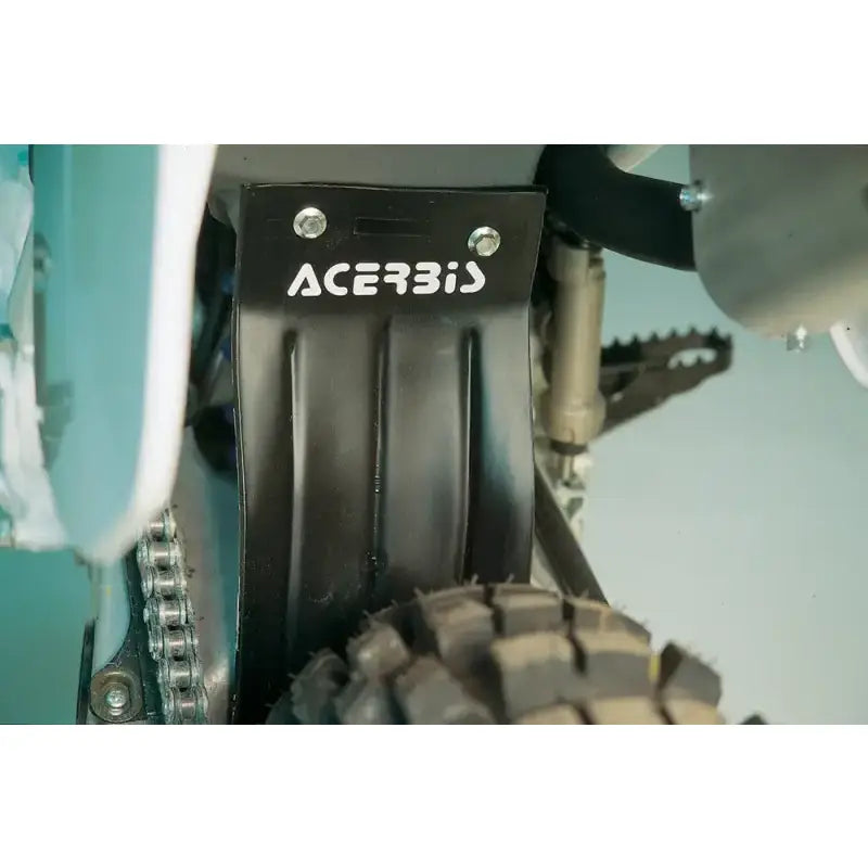 2043200001 Airbox Mud Flap Black - Rear Shock