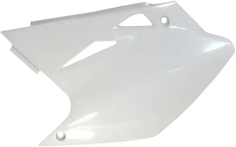 White plastic motorcycle side panel with original factory shape for 2043420002 side panels white
