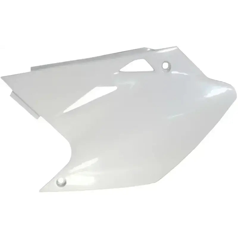 White plastic motorcycle side panel with original factory shape for 2043420002 side panels white