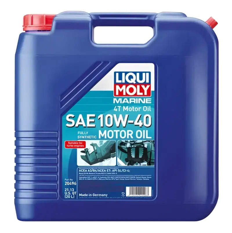 20496 Liqui Moly Marine 4T Motor Oil 10W-40