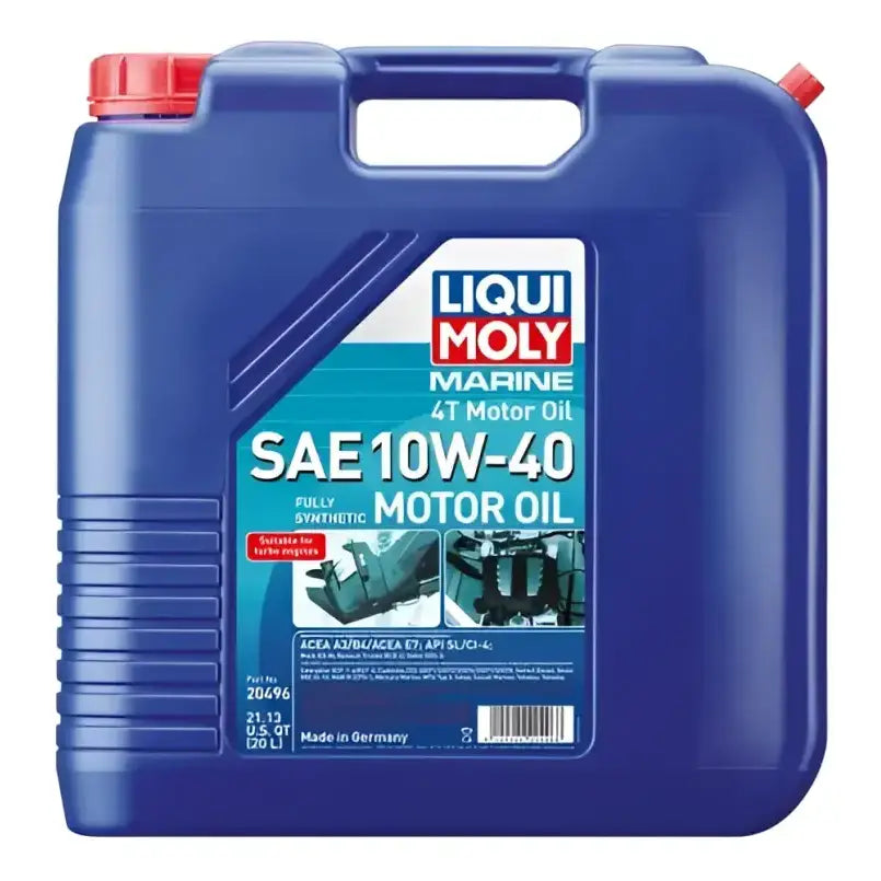 20496 Liqui Moly Marine 4T Motor Oil 10W-40