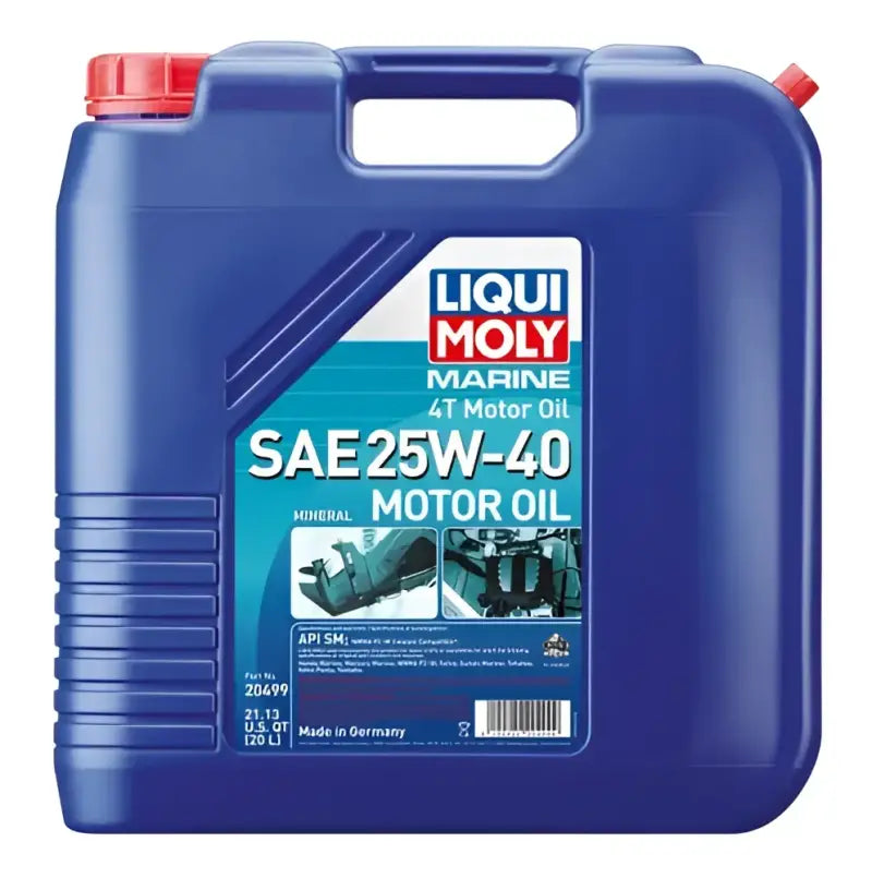 20499 Liqui Moly Marine 4T Sae 25W-40 Oil 20L