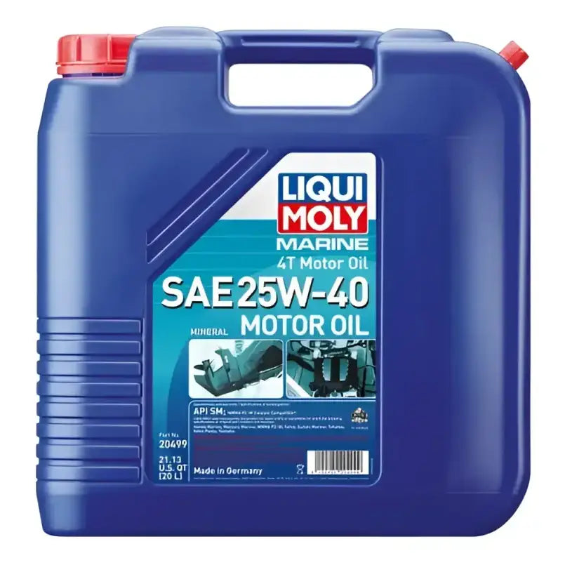 20499 Liqui Moly Marine 4T Sae 25W-40 Oil 20L