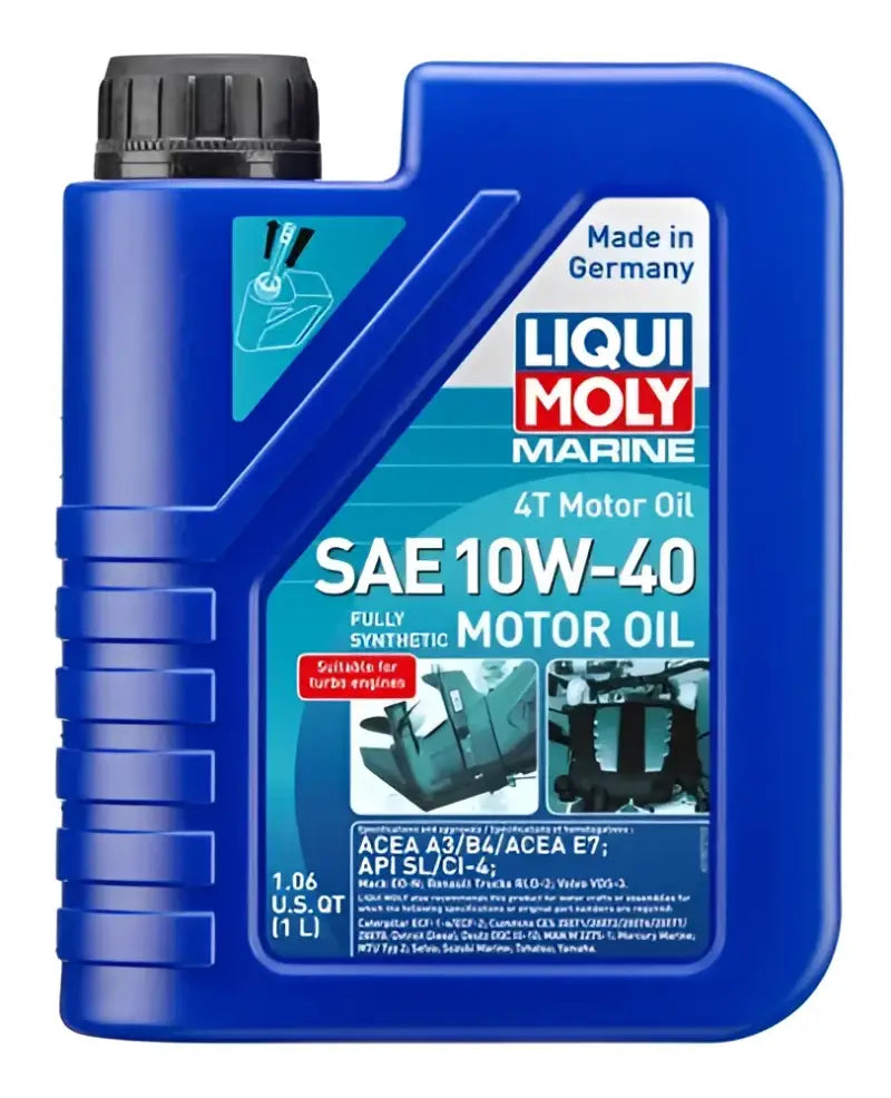 20506 Liqui Moly Marine 4T Motor Oil 10W-40