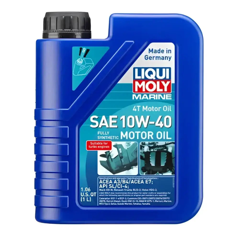 20506 Liqui Moly Marine 4T Motor Oil 10W-40