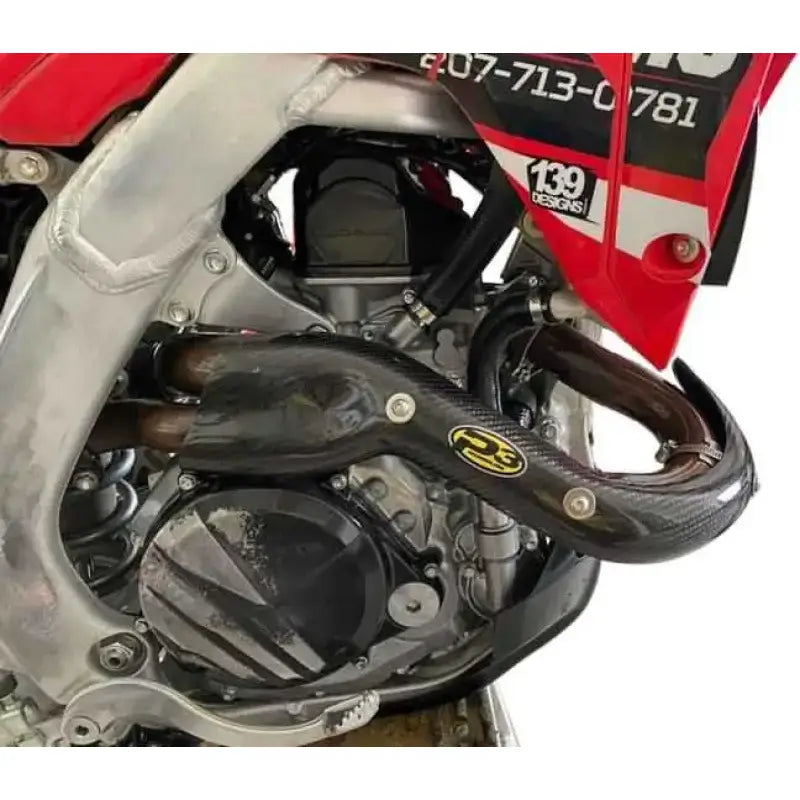 205076 Heat Shield Carbon Stk Pipe Hon