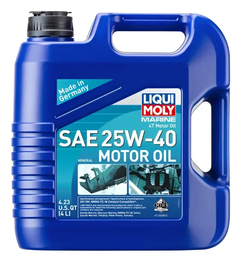 20548 Liqui Moly Marine 4T Sae 25W-40 Oil 4L