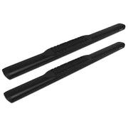 Black truck side steps for 2056-BLK Raptor 5 Slide Track Oval with slide track design