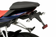 Motorcycle tail section with license plate bracket for Fender Eliminator Kit Black Apr