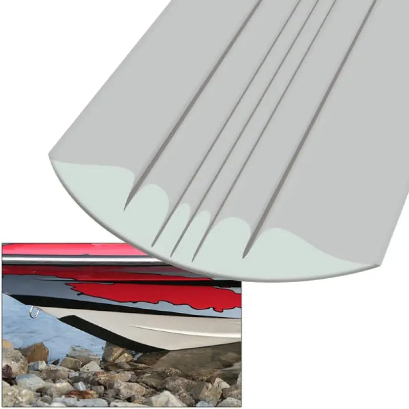 20606 Keelguard Megaware 6’ Light Gray - Boat Fender