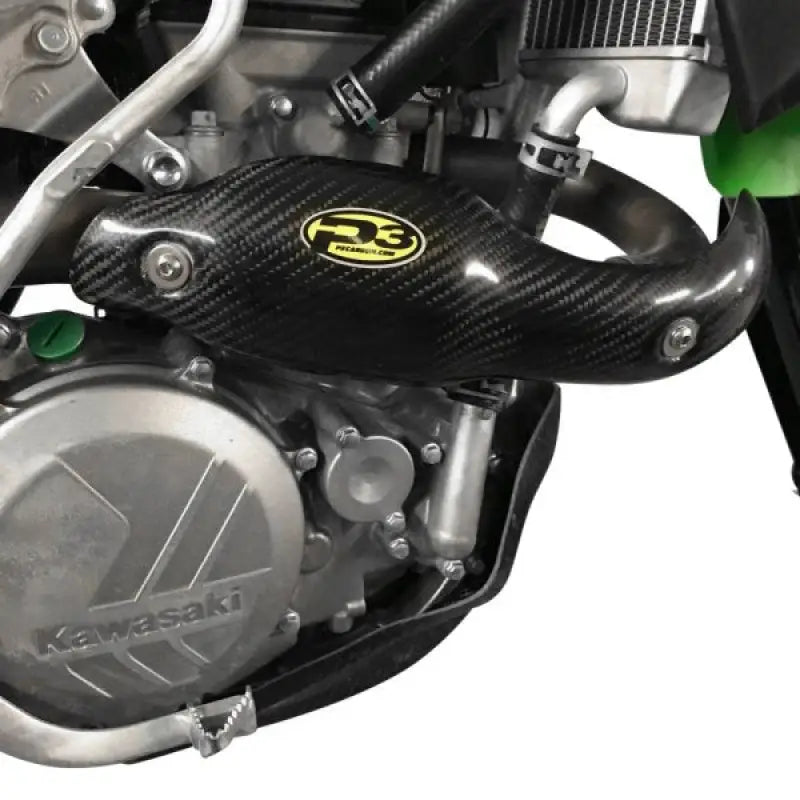 206073 P3 Heat Shield Carbon Fiber - Exhaust